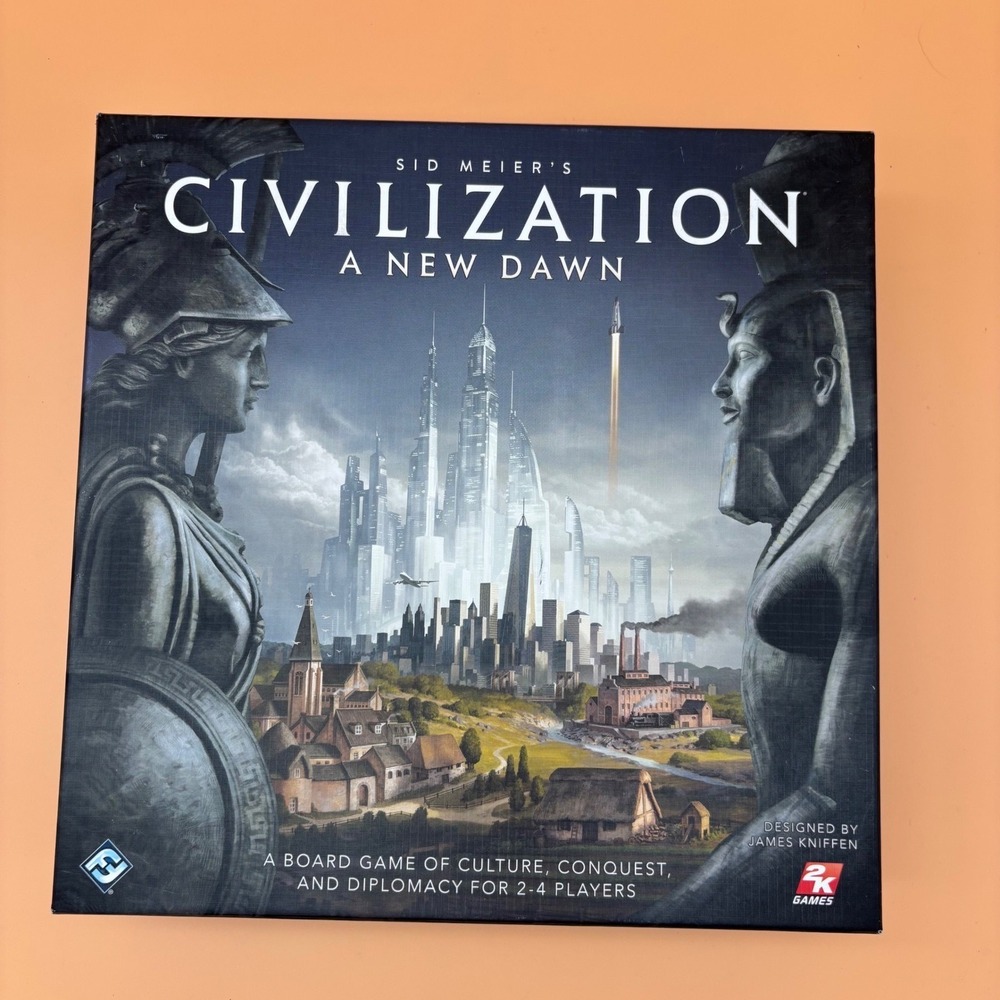 Sid Meiers Civilization A New Dawn Board Game Fantasy Flight Games 2-4 Players